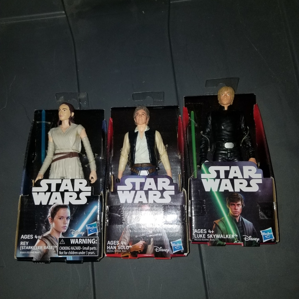 Star Wars Hasbro Disney 6 inch lot